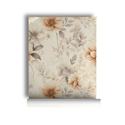 Peach Blossom Mist Wallpaper