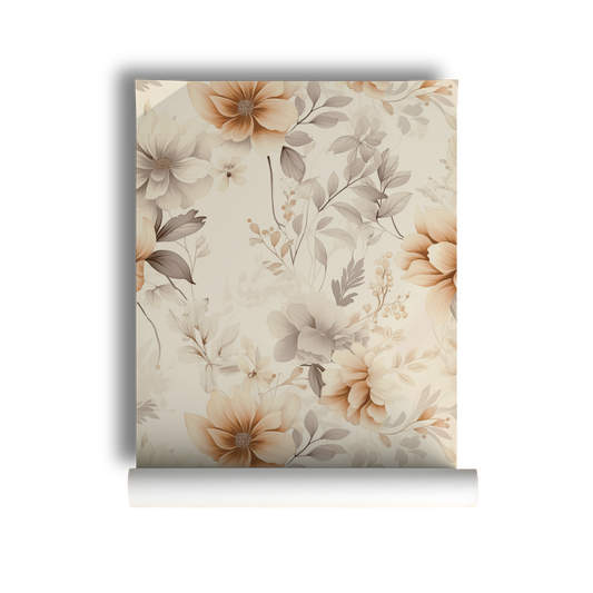 Peach Blossom Mist Wallpaper