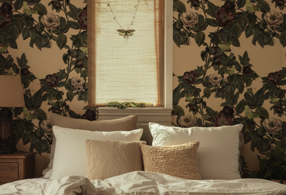 Luna Moth - Bedroom Room Mockup
