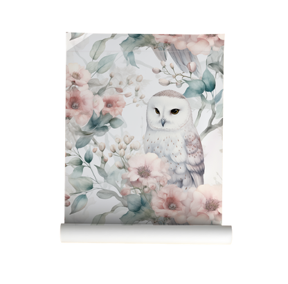 Watercolor Owl Wallpaper