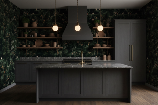 Renaissance Chickens Kitchen Mockup