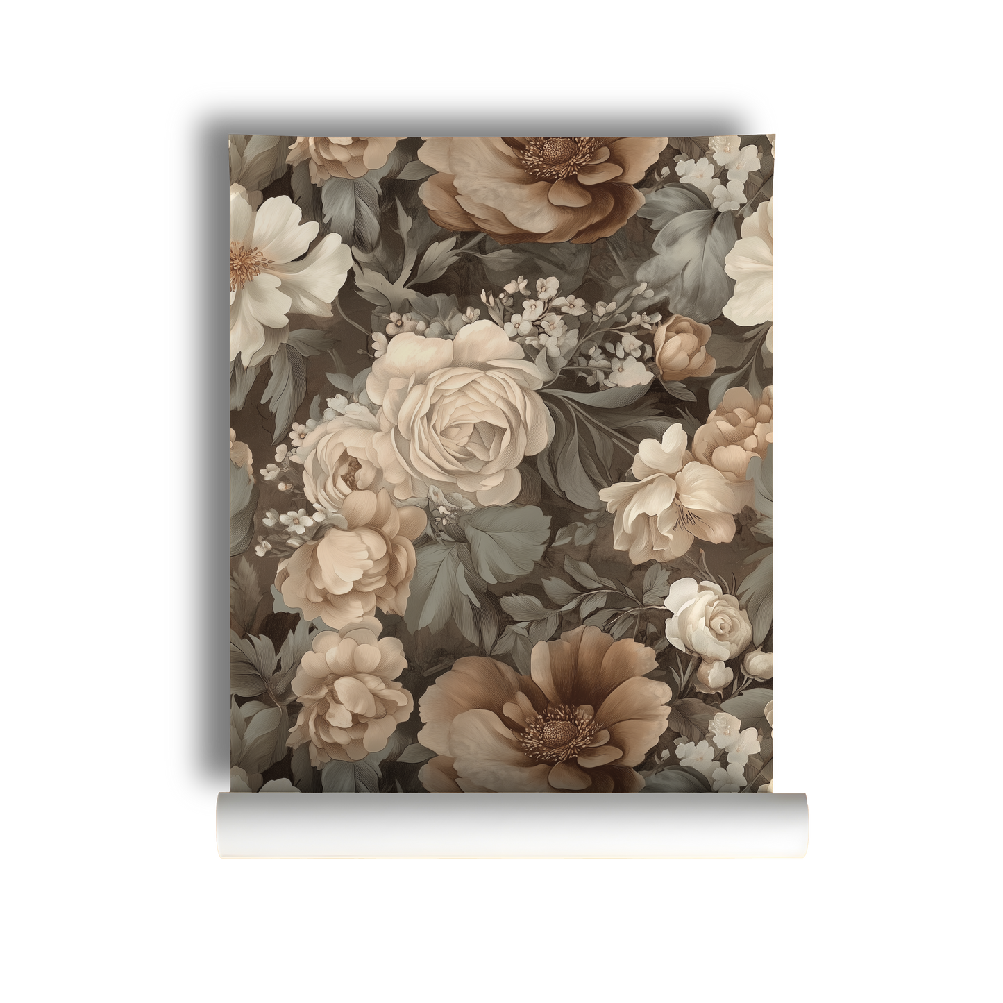 Sepia Bloom Wallpaper
