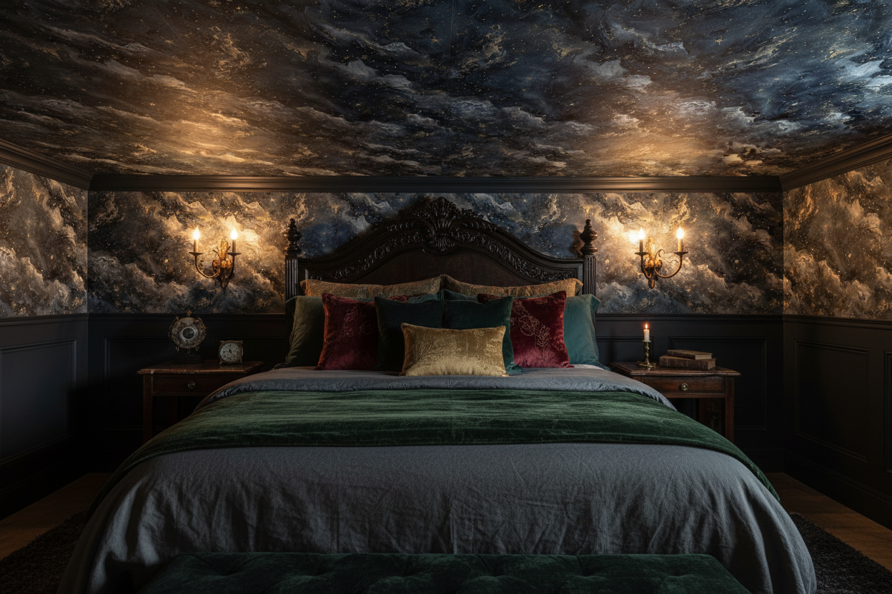 Star Eaten Sky - Bedroom Ceiling Mock-up